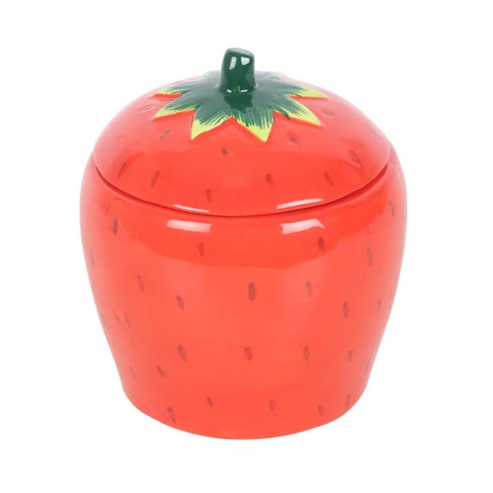 Bougie en forme de fraise