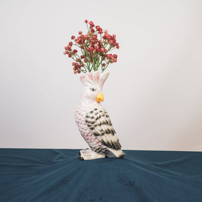 Cockatoo Vase
