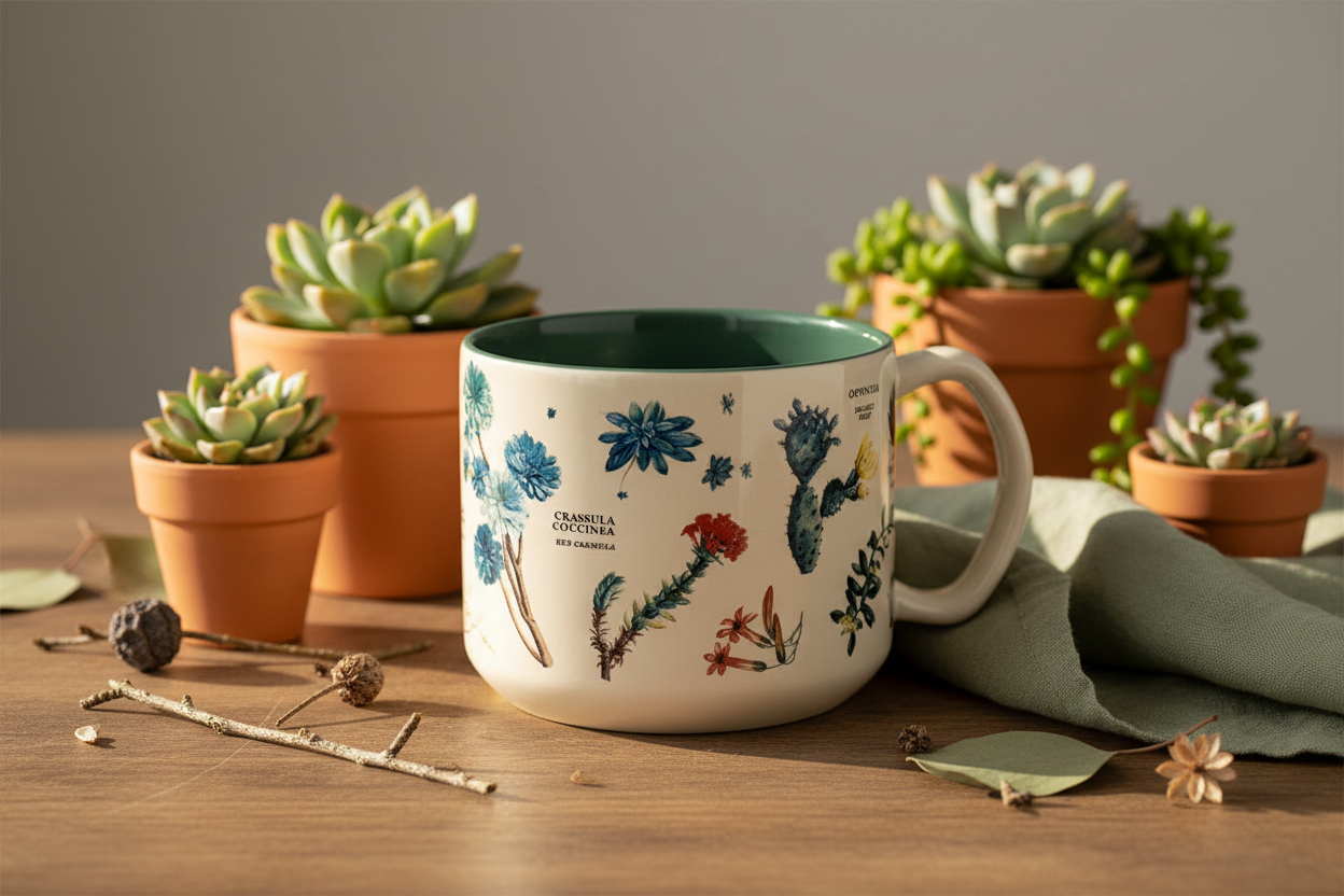 Mug Succulentes