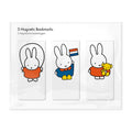 Marque-page magnétique, ensemble de 3, Miffy jouant