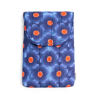 Housse D'ordinateur Portable Florale Gonflée Bleue Helio Ferretti Vue 1