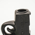 Bougeoir - Pistolet - Céramique - Noir - 12x5x12cm