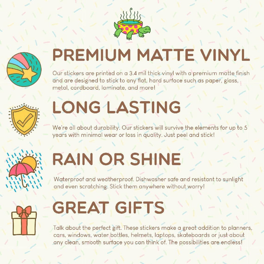 Autocollant Canards "Got my Ducks in a Row" | Objetos de diseño y regalos originales