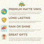 Autocollant Canards "Got my Ducks in a Row" | Objetos de diseño y regalos originales