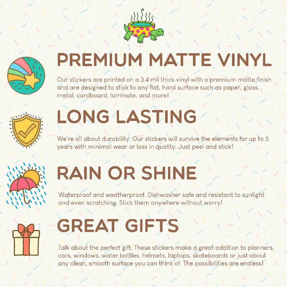 Autocollant Canards "Got my Ducks in a Row" | Designproducten en originele cadeaus