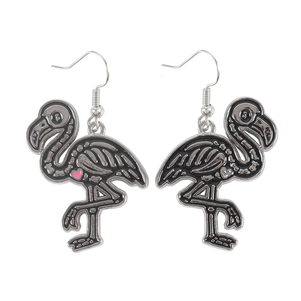 Boucles d'oreilles pendantes Flamin-goth