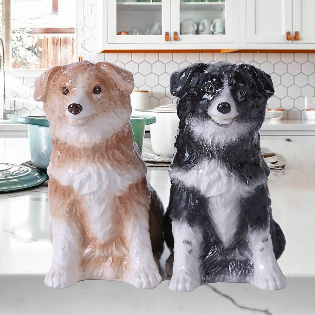Salière et poivrière Border Collies – vue 3