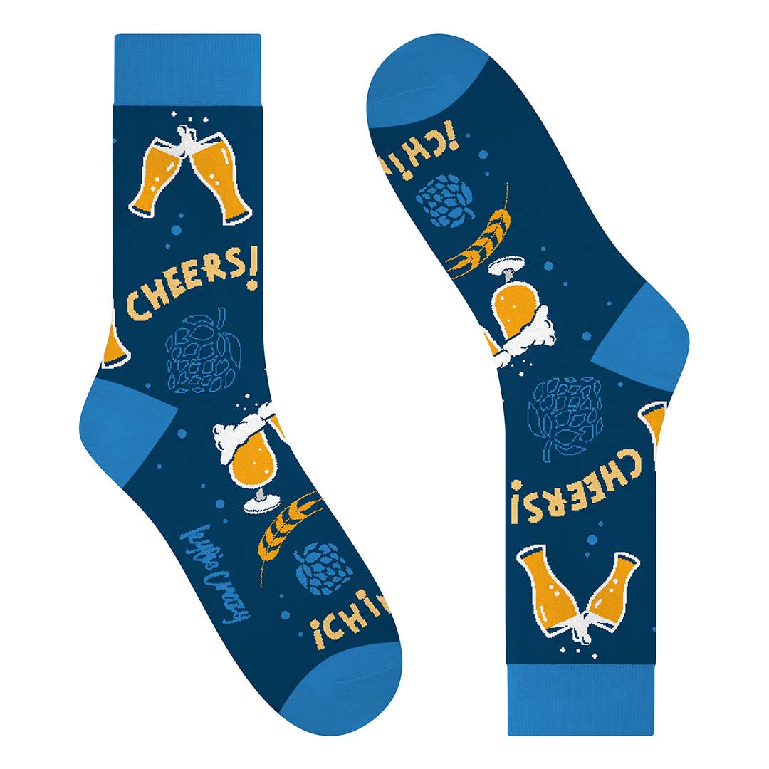 Chaussettes Bières « Cheers! »