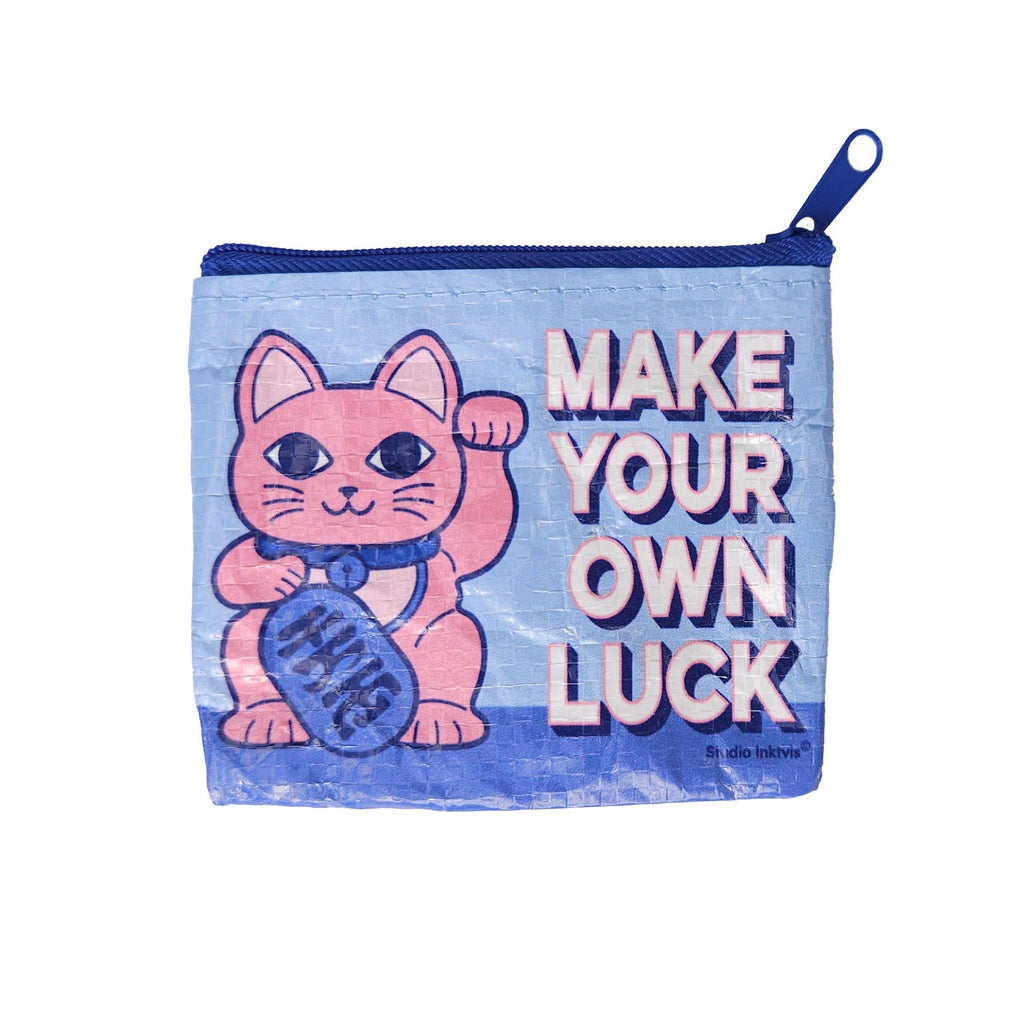Mini Porte-monnaies Chat Chanceux “Make your own Luck” | Oggetti di design e regali originali