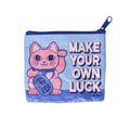 Mini Porte-monnaies Chat Chanceux “Make your own Luck” | Oggetti di design e regali originali