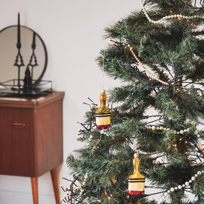 Boule de Noël Pinceau de Peinture