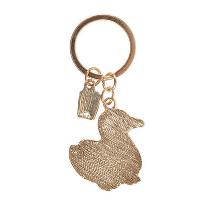 Seagull and French Fries Keychain
