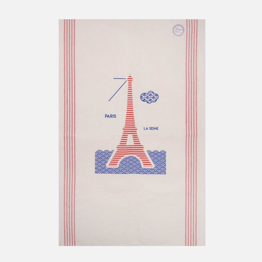 Tea towel The Seine in Paris