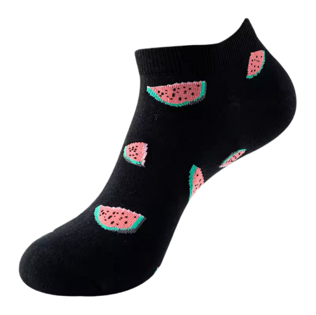 Oggetto regalo di design – chaussettes courtes tranches de pasteques SOXX FRU 017 92987468