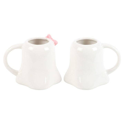 Ensemble de tasses Mr et Mme Fantôme "Boo"
