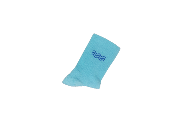 Oggetto regalo di design – chaussettes vagues pegada socks 