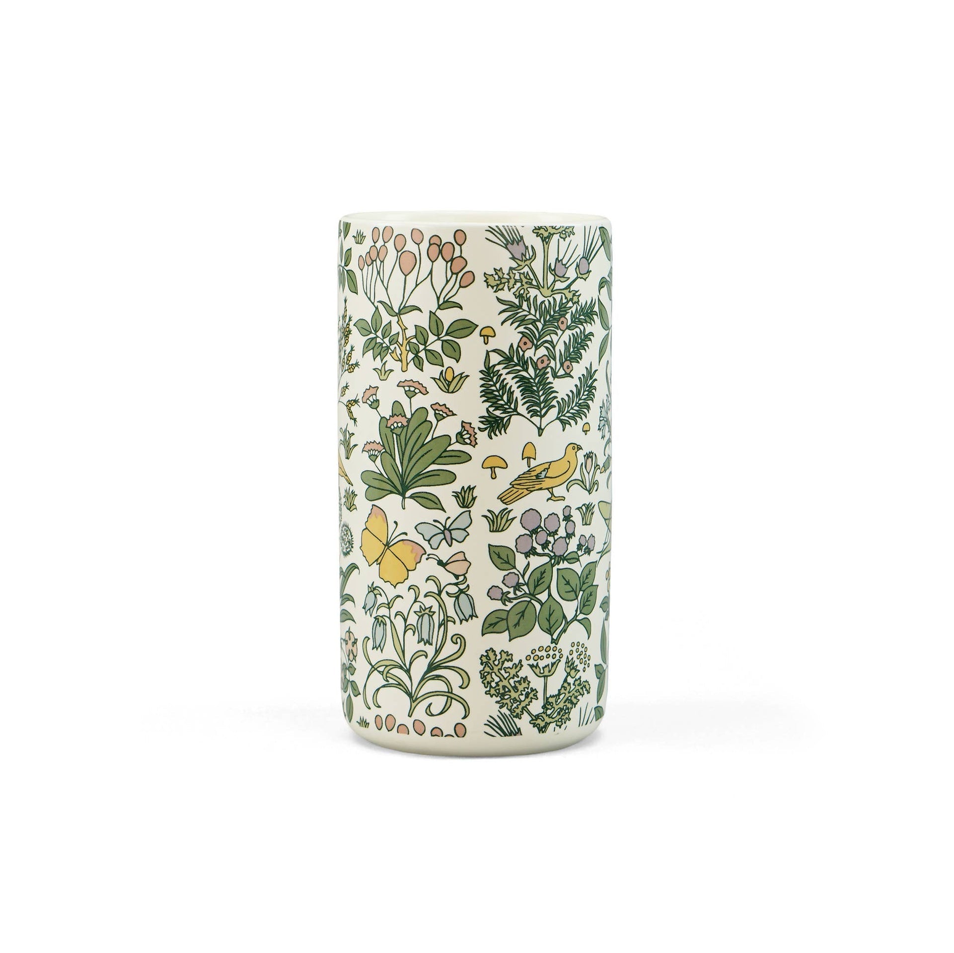 Vase en céramique Voysey Jardin botanique Faune et flore