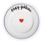 Assiette La Famille S’éclate - Papy Gâteau | Design e regali originali