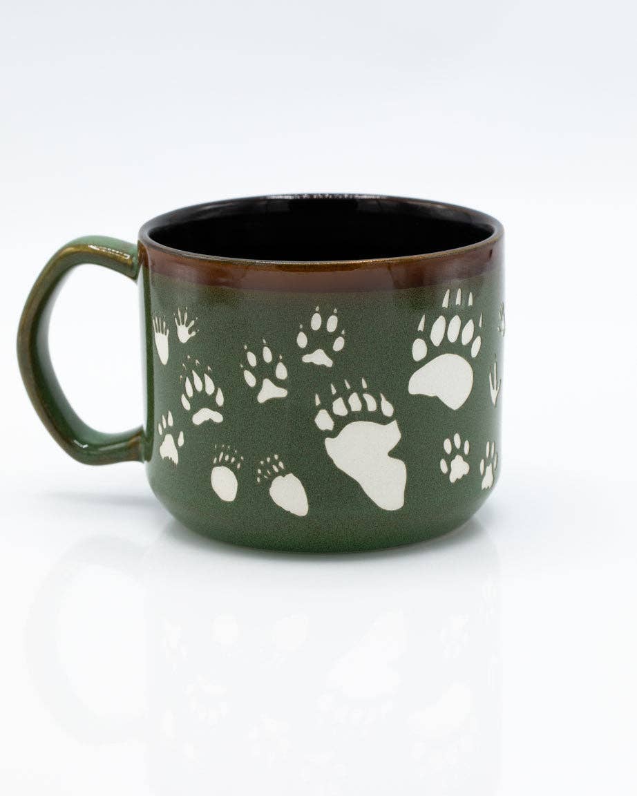Oggetto regalo di design – Mug Sculpté à la Main avec Empreintes D'animaux (430 ml) – produit scientifique Cognitive Surplus EU, vue 2