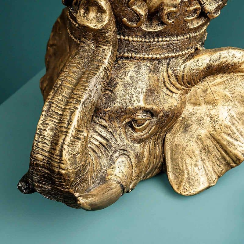 Cache-pot Éléphant Jumbo, Or