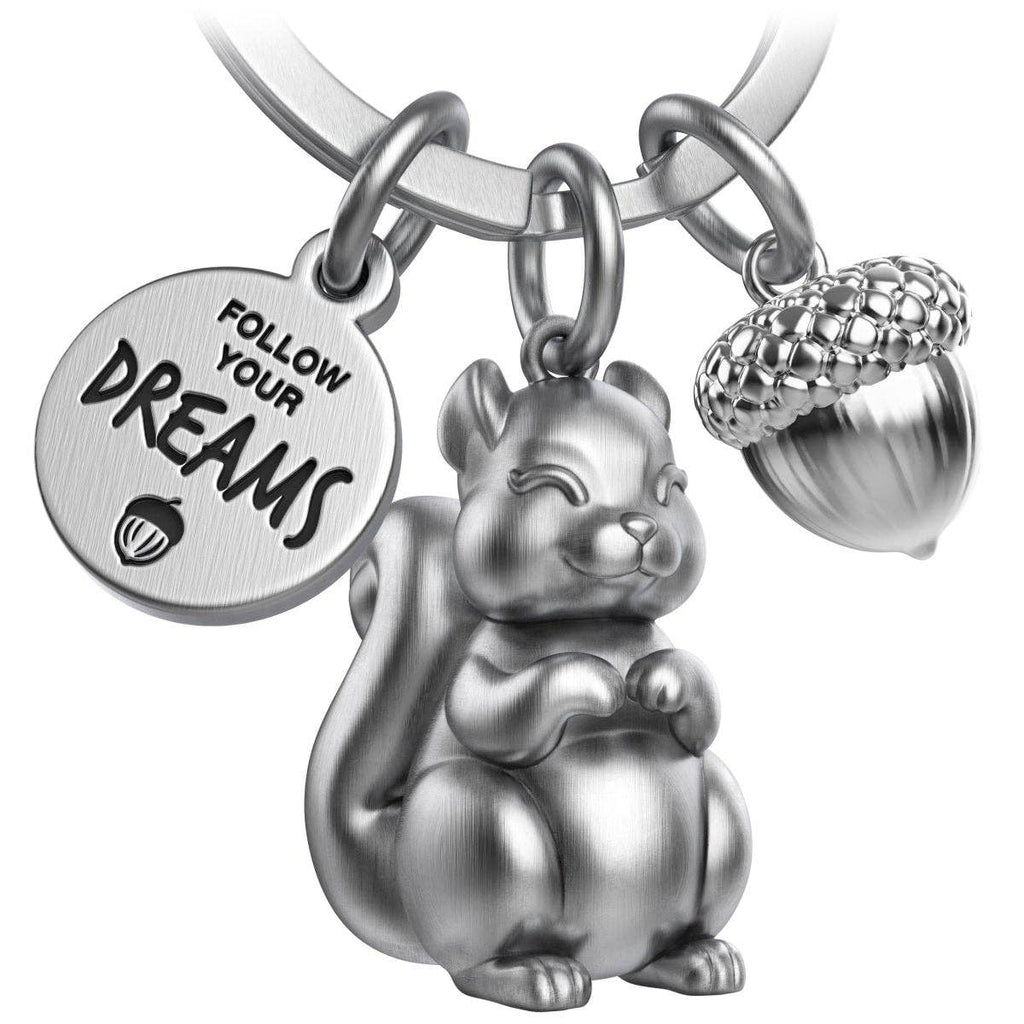 Oggetto regalo di design – porte cles ecureuil skippy fabach FABACH_Skippy_Dreams_silber 