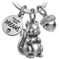 Oggetto regalo di design – porte cles ecureuil skippy fabach FABACH_Skippy_Dreams_silber 