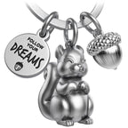 Oggetto regalo di design – porte cles ecureuil skippy fabach FABACH_Skippy_Dreams_silber 