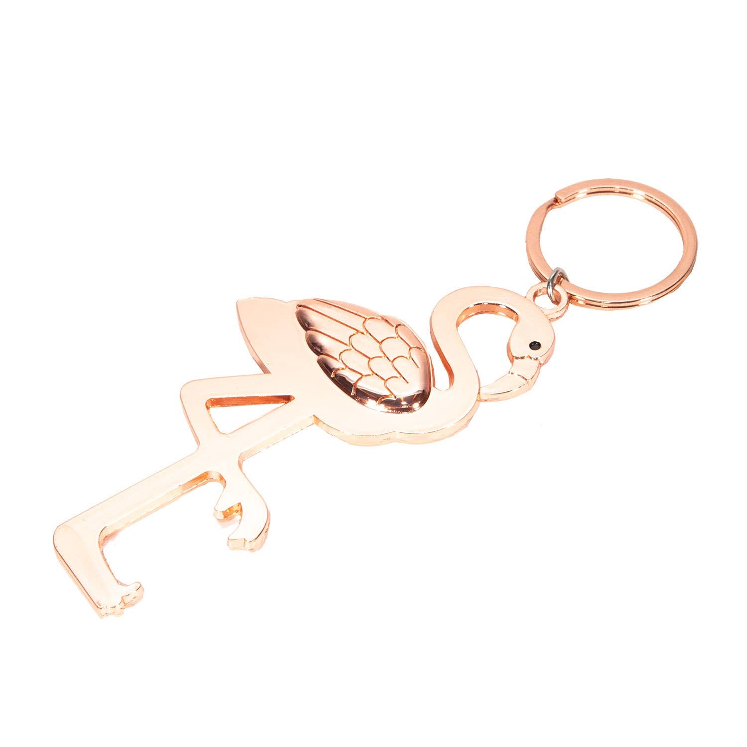 Porte-clés décapsuleur Flamant rose | Design e regali originali