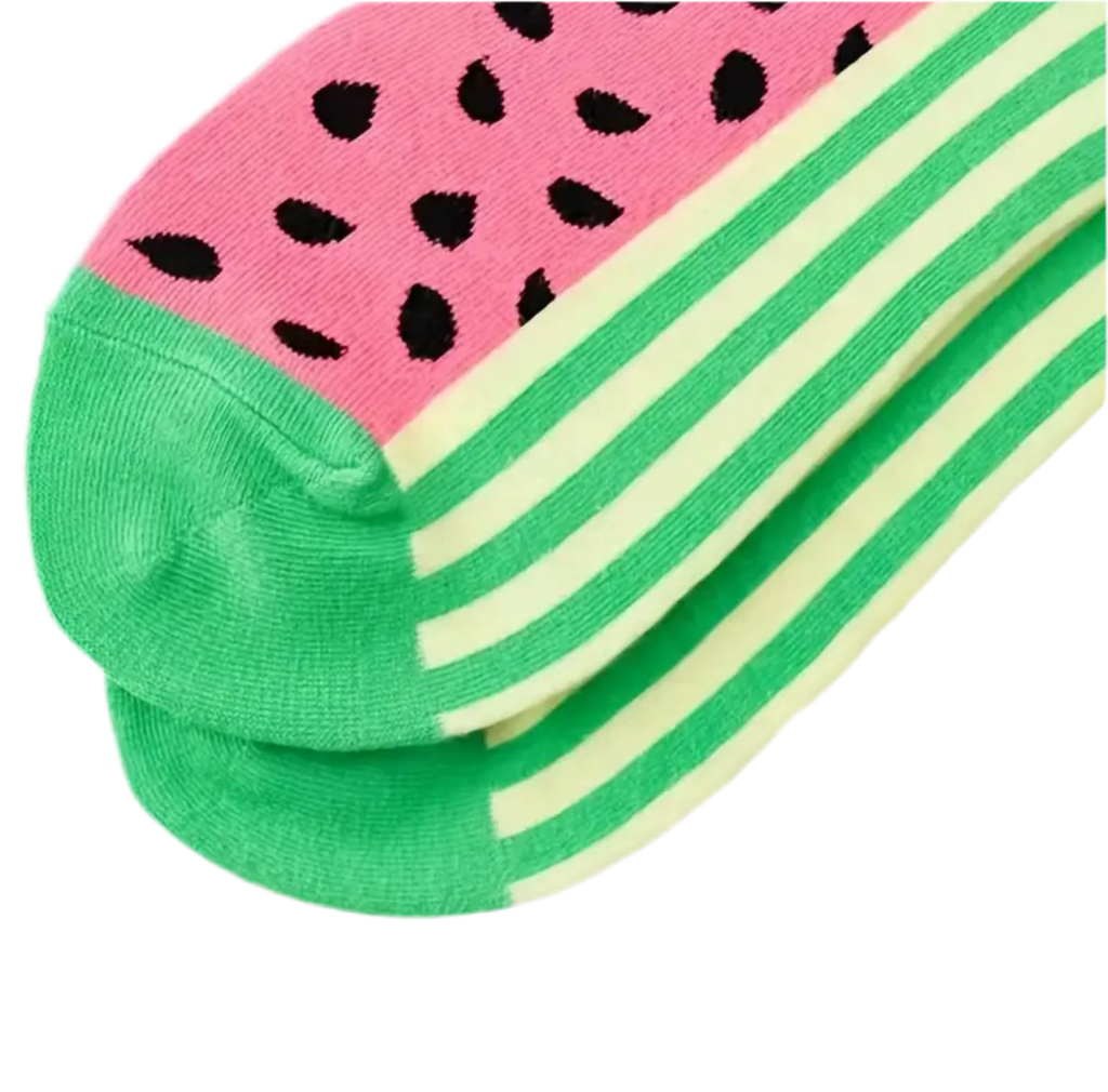 Oggetto regalo di design – chaussettes pasteque