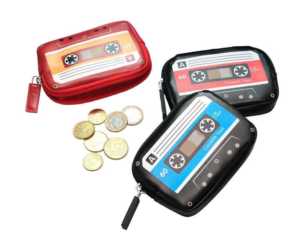 Portefeuille Cassette Rétro