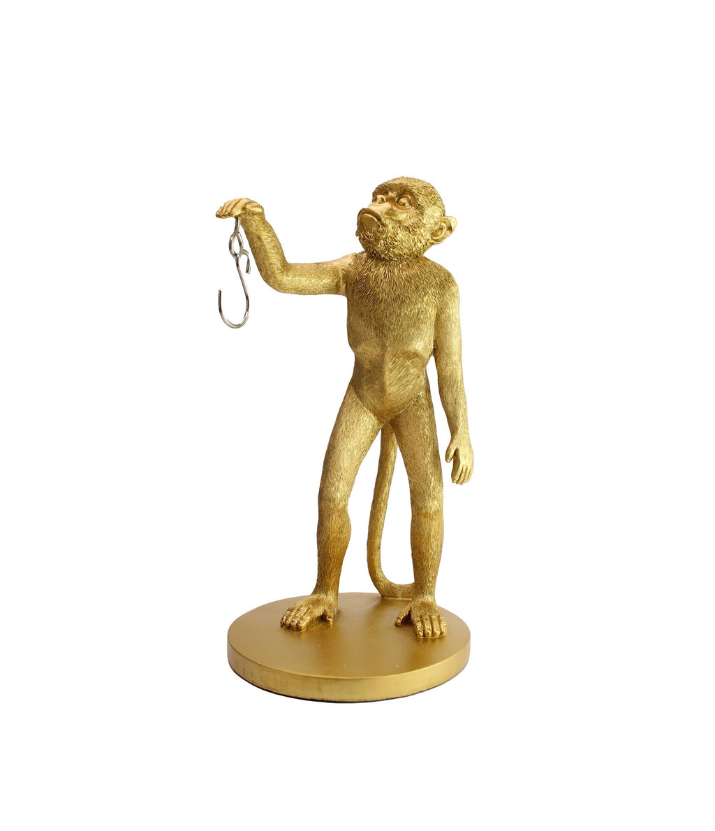 Goldener Affen-Bananenhalter