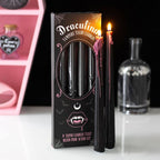Ensemble de 4 bougies gothiques roses “Vampire Tears”