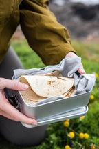 Boîte à lunch en métal – détail produit