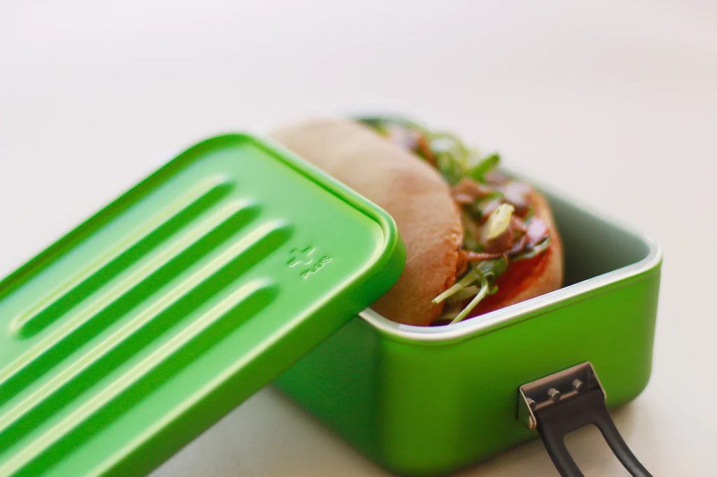 Boîte à lunch Boîte alimentaire en métal Vert | Design-lahjat ja sisustustuotteet