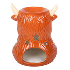 Brûle-parfum et chauffe‑cire Vache des Highlands