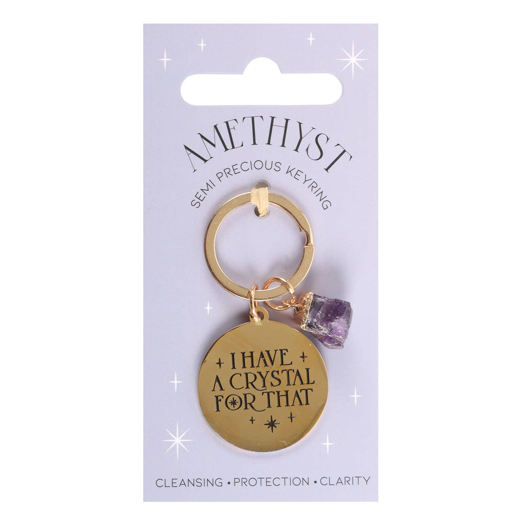 Porte-Clés Améthyste "I Have a Crystal for That" | Design-lahjat ja sisustustuotteet