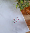 T-shirt brodé - P'tit cul - t-shirt brodé Juste un T-shirt