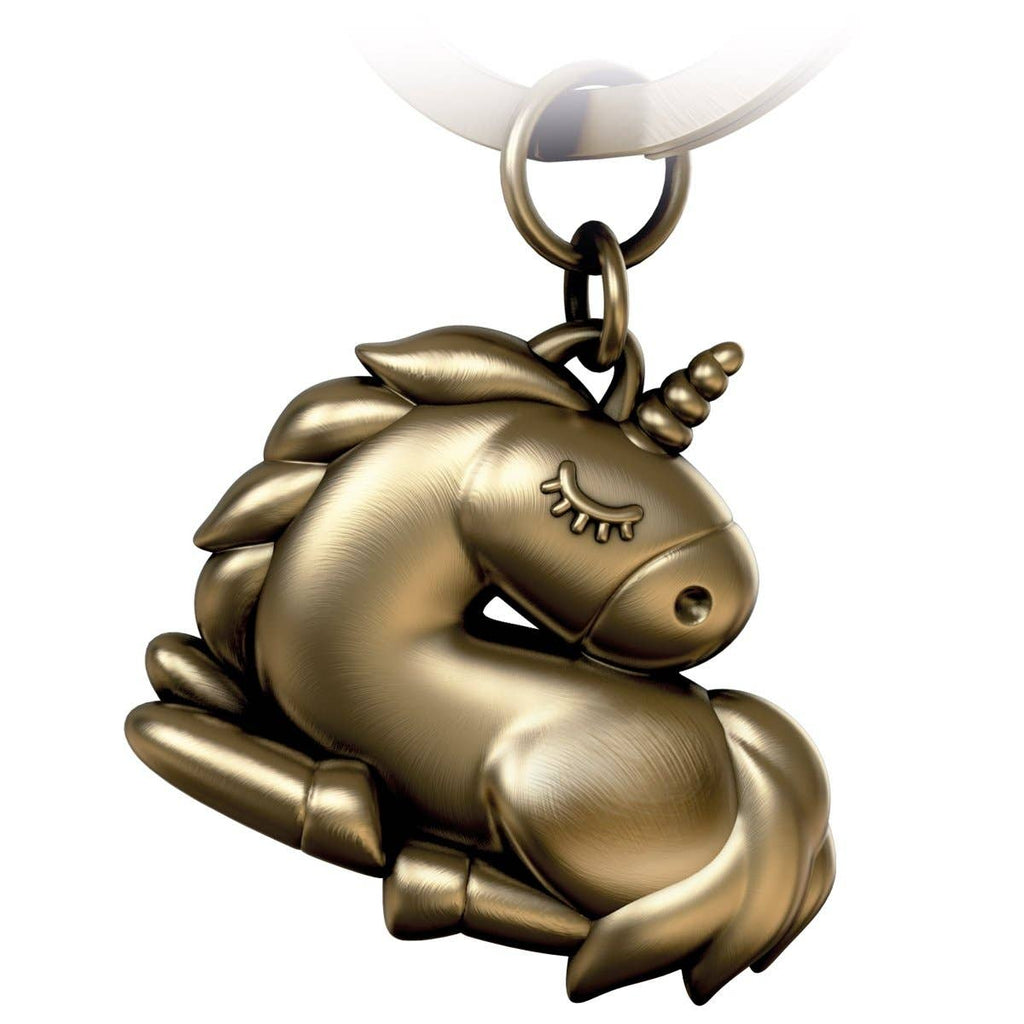 Oggetto regalo di design – porte cles licorne sleepy fabach FABACH_Sleepy_Einhorn_rosesilber 