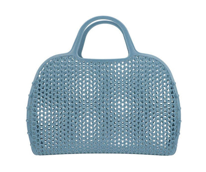 Sac rétro vintage bleu