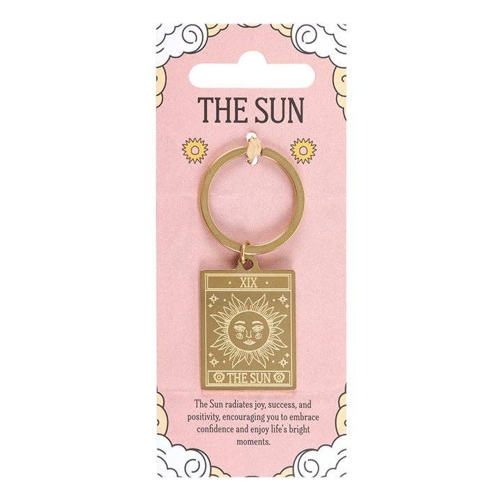 Tarotkarten-Schlüsselanhänger Die Sonne