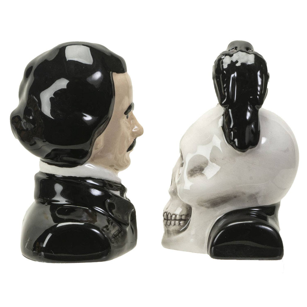 Salière et poivrière Edgar Allan Poe – vue 3