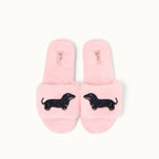 Pair of slippers pins - Dachshund