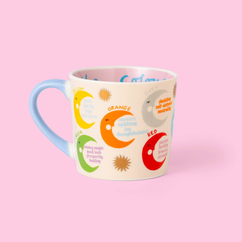 Couleurs de la Magie Affirmations Tasse