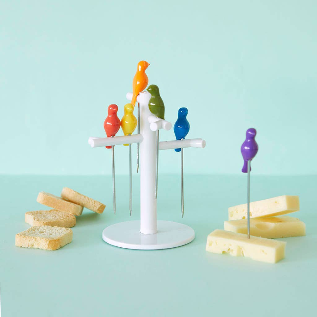 Fourchettes apéritif Birdies x6