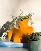 Vase mit weiblicher Büste