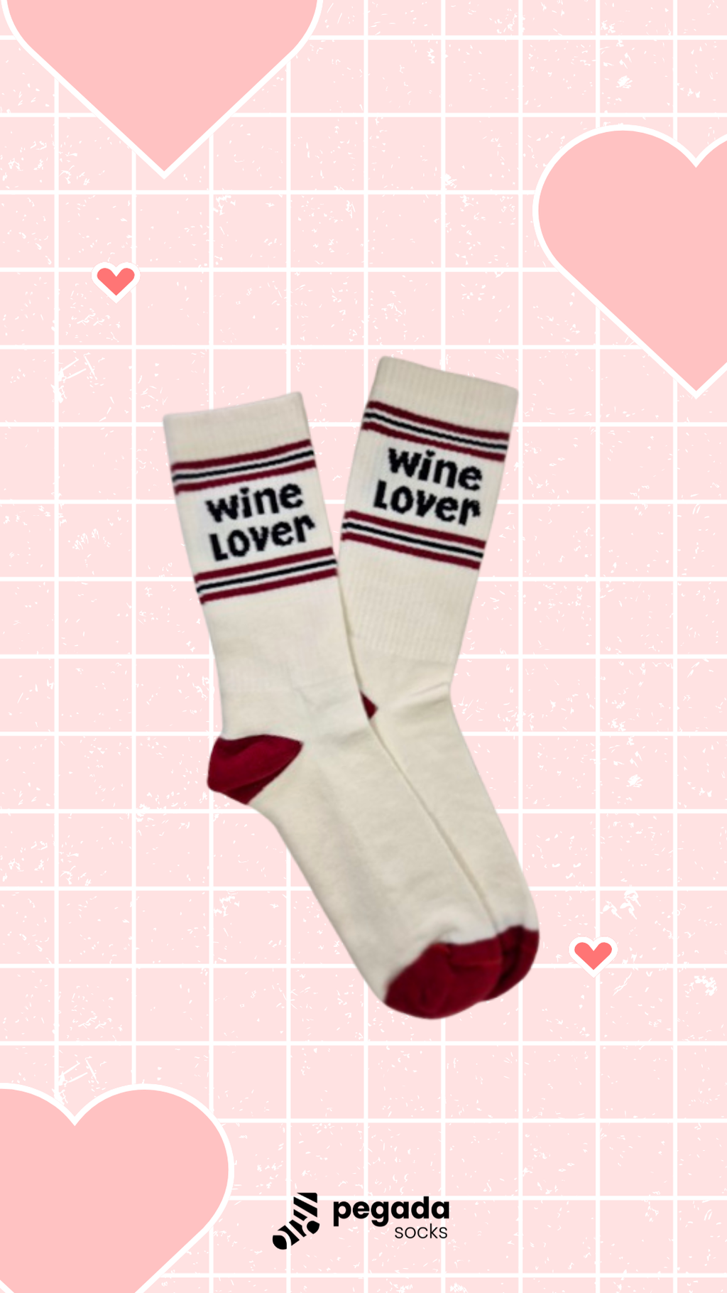 Oggetto regalo di design – chaussettes wine lover pegada socks 