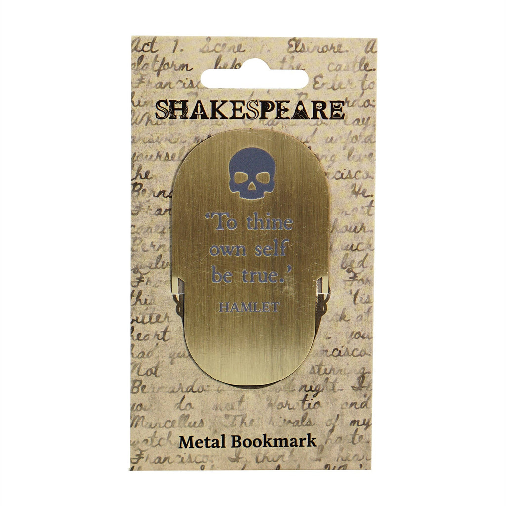 Marque-page en métal Shakespeare - Hamlet
