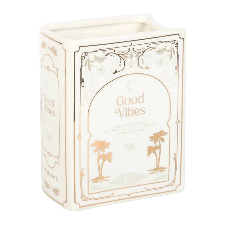 Vase en forme de livre blanc | Design e regali originali