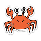 Sticker Crabe Cute | Objetos de diseño y regalos originales