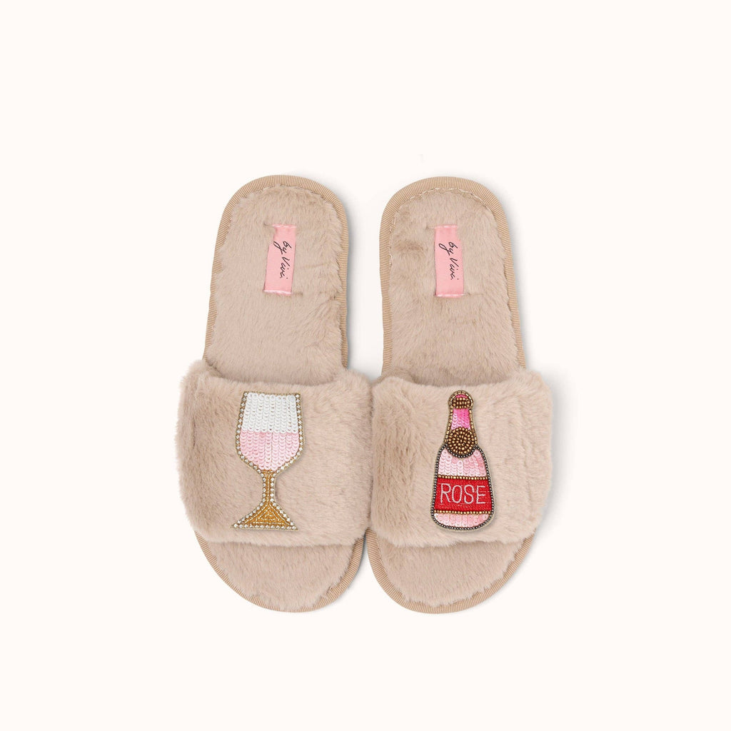 Paire de broches pour Chaussons - Vin Rosé | Designproducten en originele cadeaus
